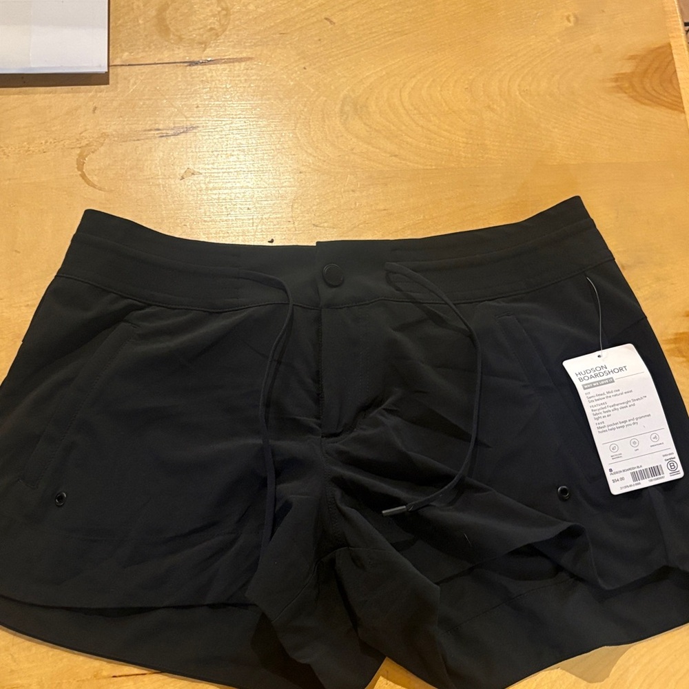 Sleek Black Women's Athletic Shorts